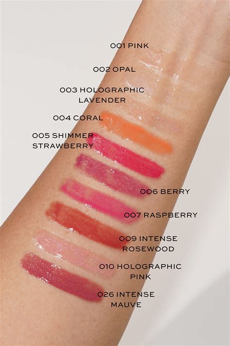 sephora dior lip gloss|dior lip gloss color chart.